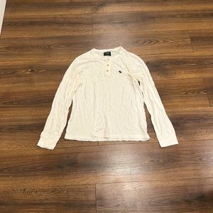 JCrew long-sleeve three button icon crew tee